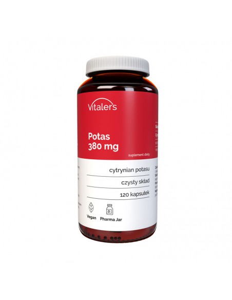 Vitaler's Калий 380 мг, 120 капсул
