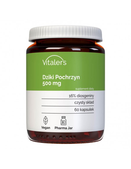 Vitaler's Wild Yam (Дикий ямс) 500 мг, 60 капсул