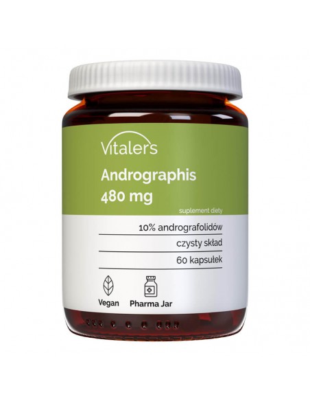 Vitaler's Andrographis (Андрографис) 480 мг, 60 капсул